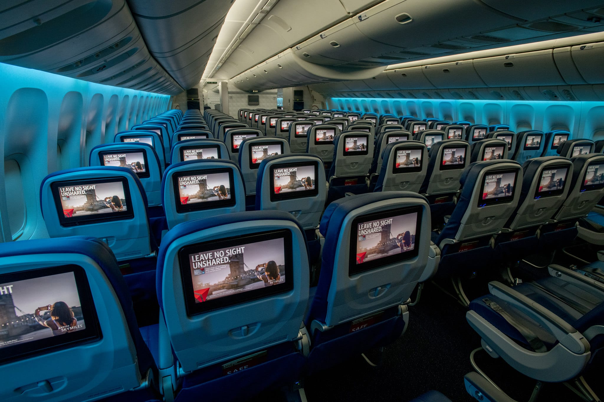 Delta air lines economy seats