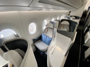 air france business class seat