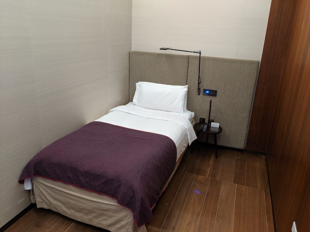 business Class vs First Class qatar sleeper room