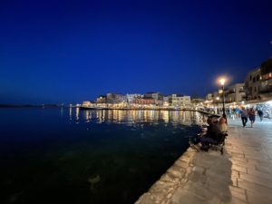 Venitian harbor in Chania, Greece