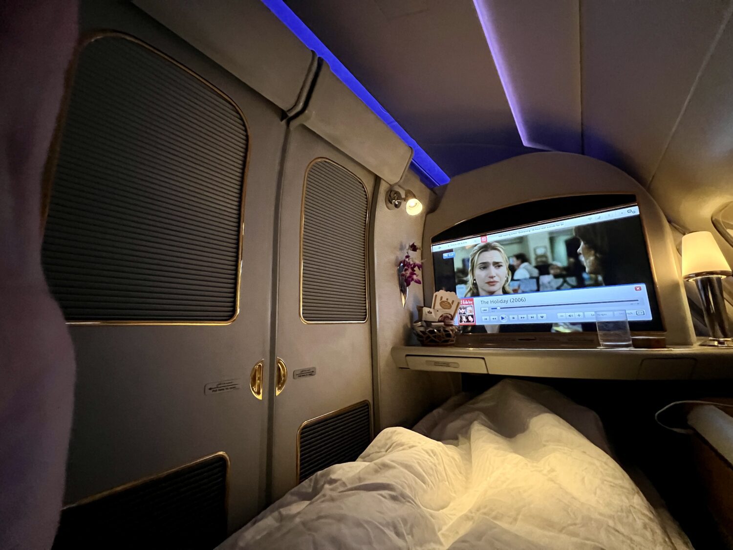 emirates first class bed