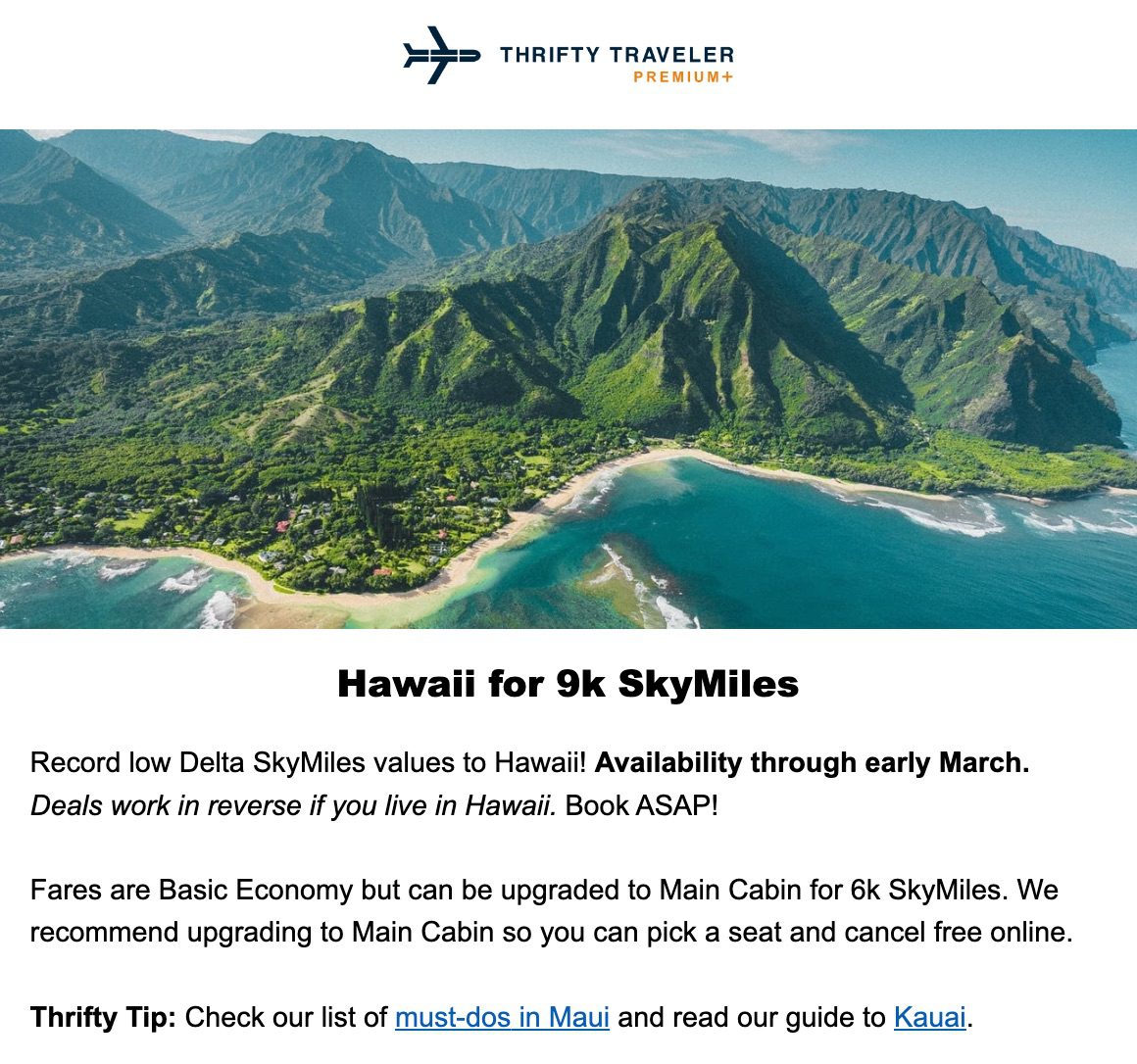hawaii skymiles deal