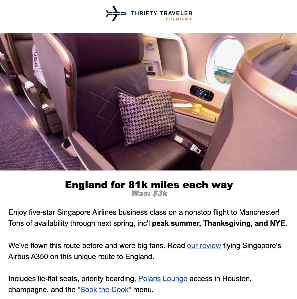 Houston flight deal to Manchester England
