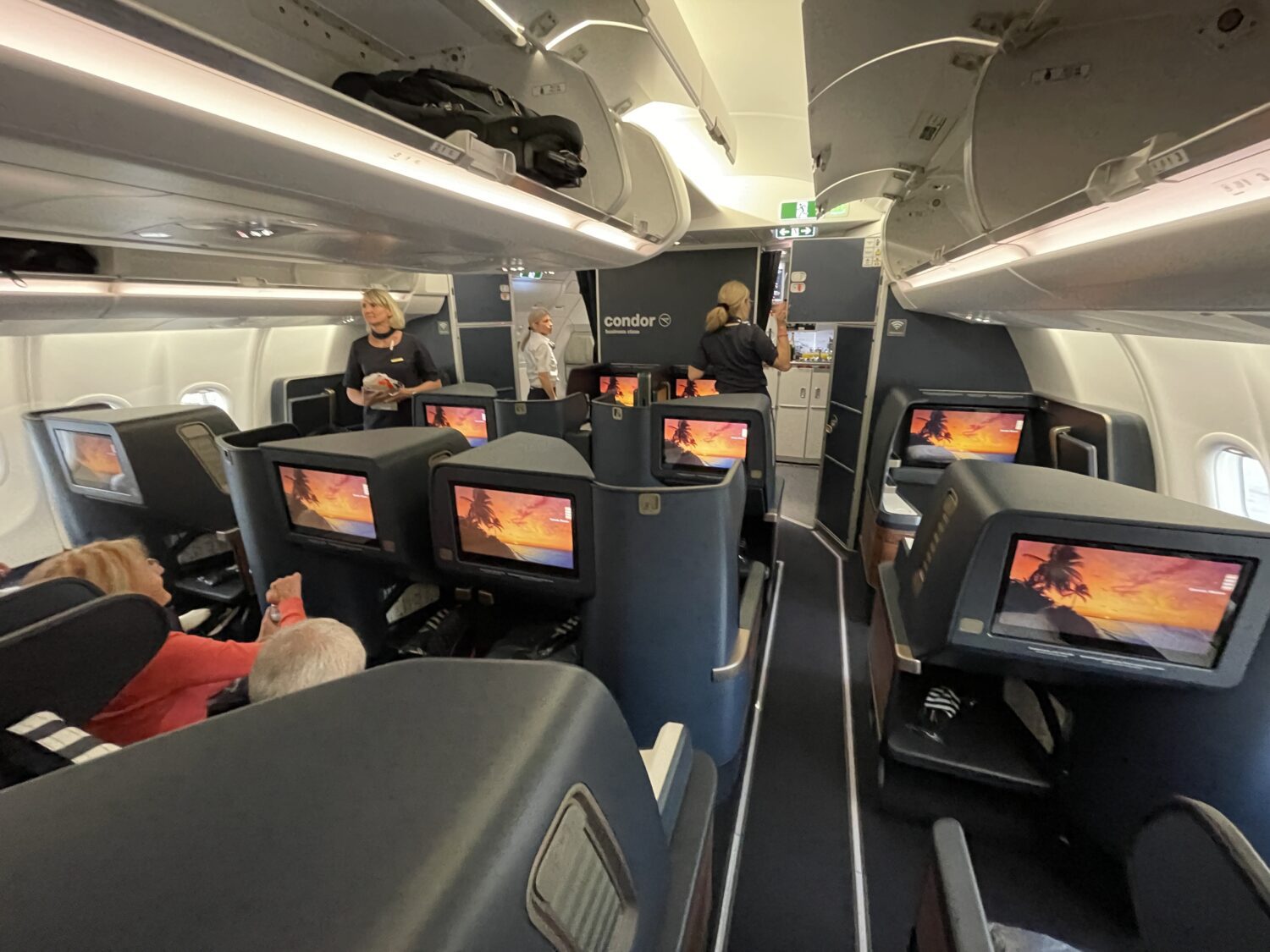 Condor Airlines Business Class Cabin 