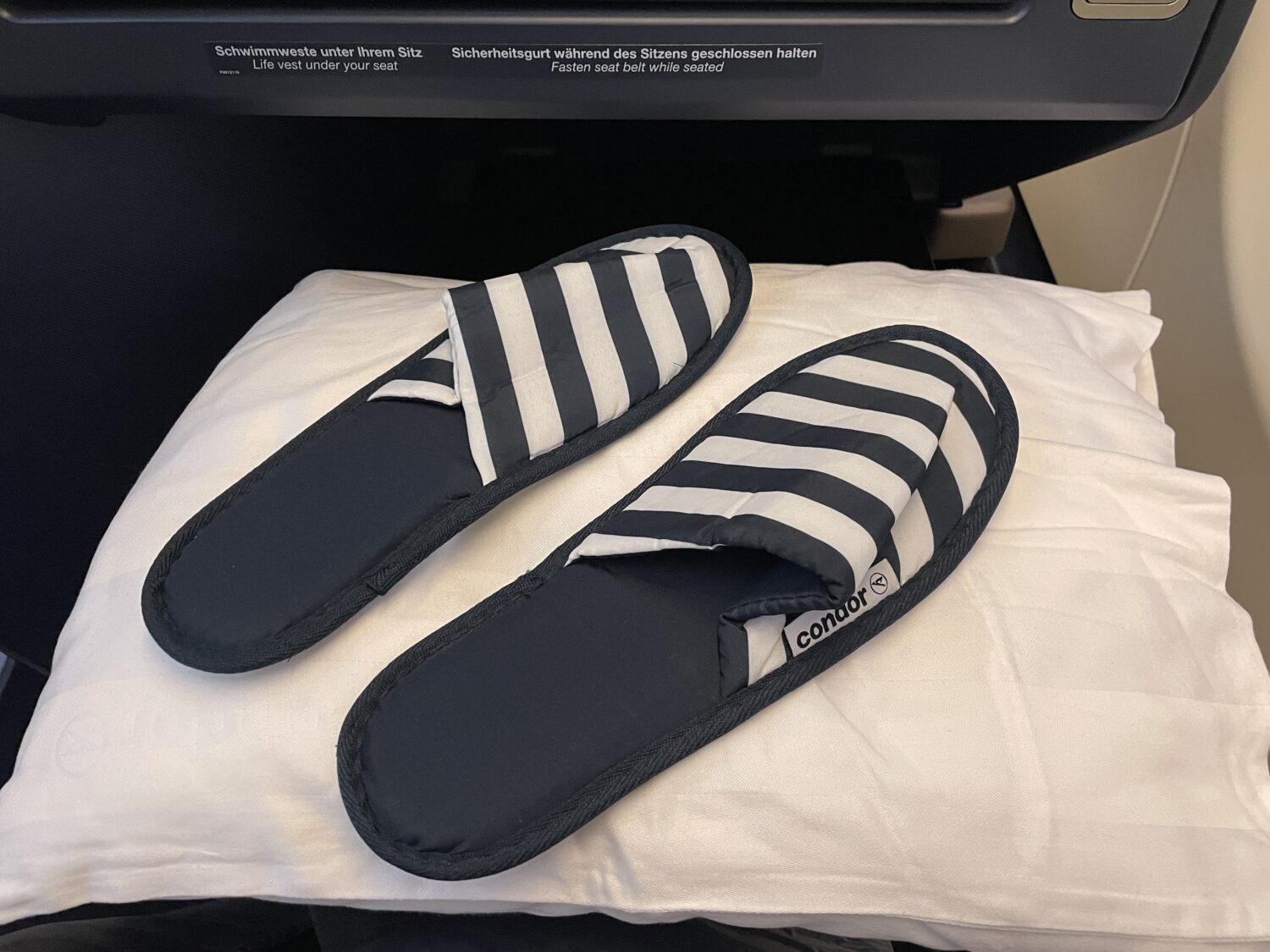 Condor Airlines Slippers Business Class