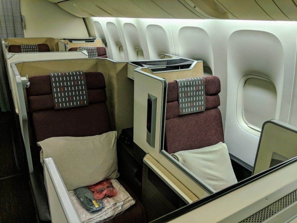 japan airlines seats