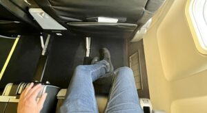Northern Pacific first class legroom