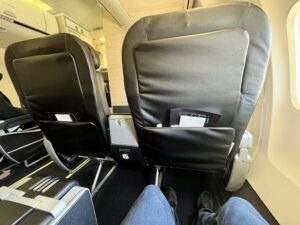 Northern Pacific first class legroom