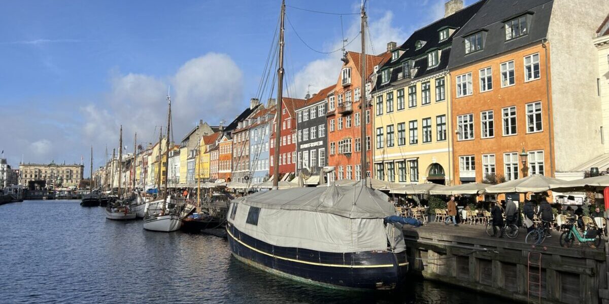 Nyhavn canal in Copenhagen, Denmark
