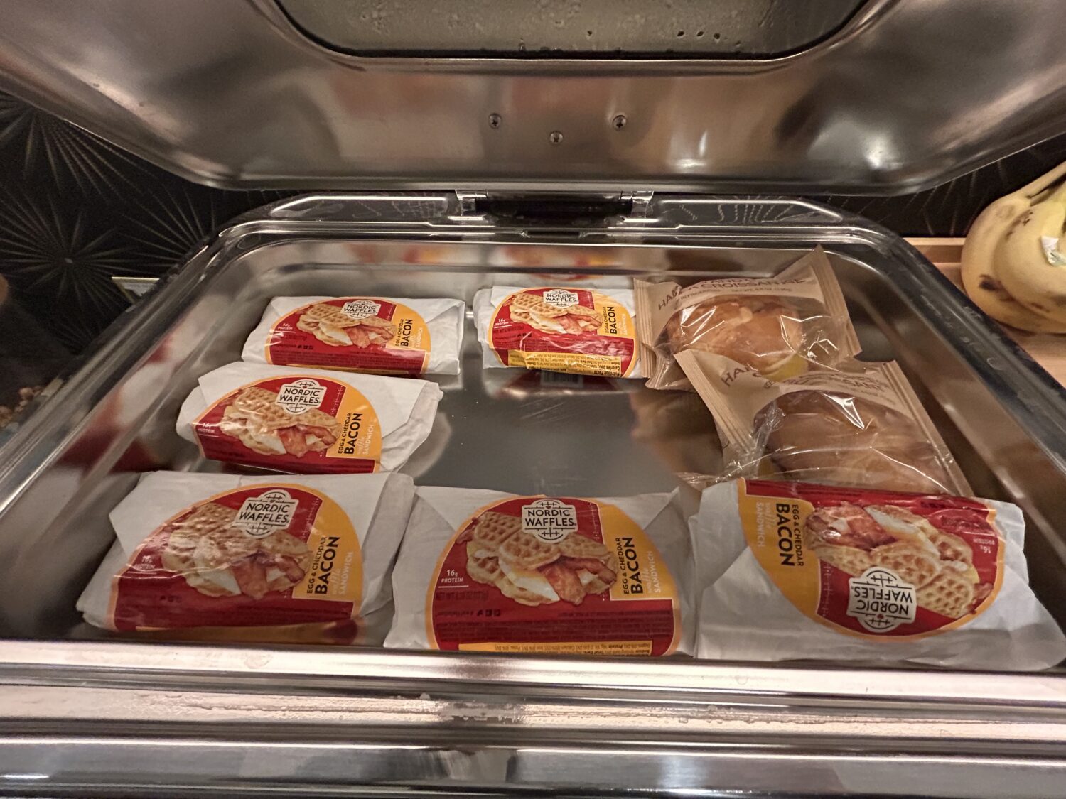 Pre-packaged breakfast sandwiches hotel indigo
