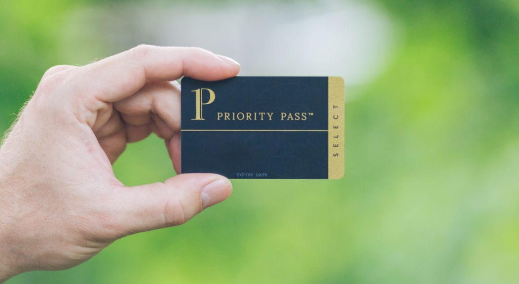 Priority Pass access card