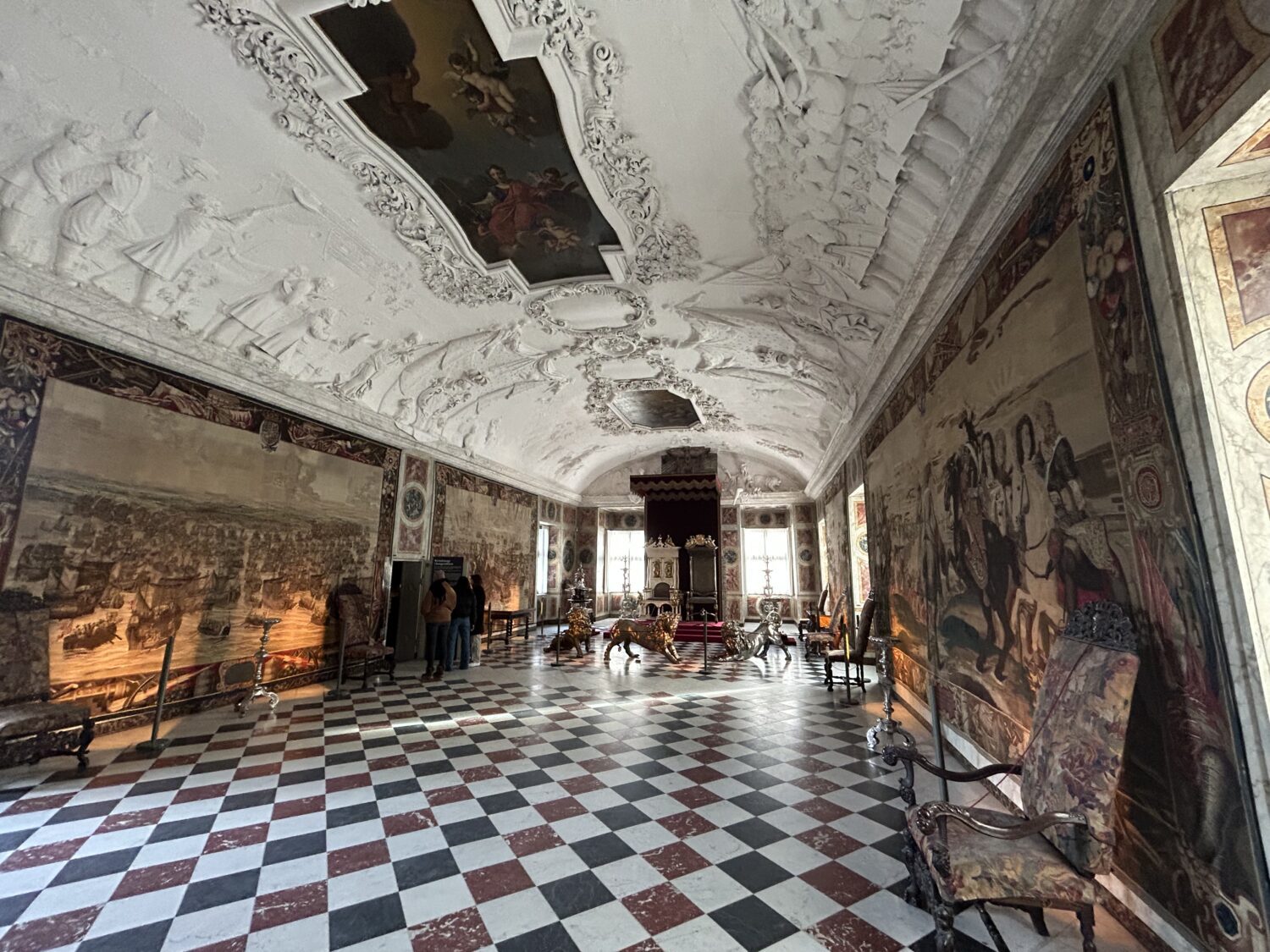 Rosenborg Castle interior
