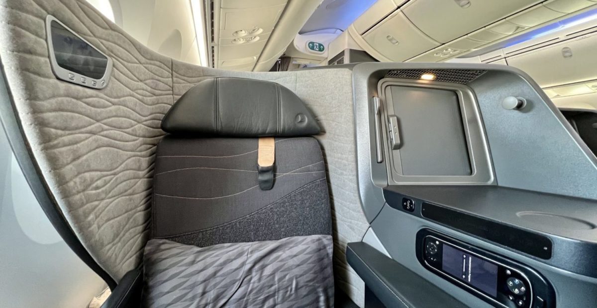 turkish airlines business class seat